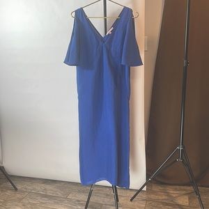 Calypso St. Barth Blue Silk dress